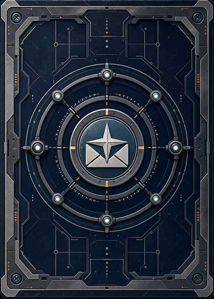 uncommon Cosmic Post card back